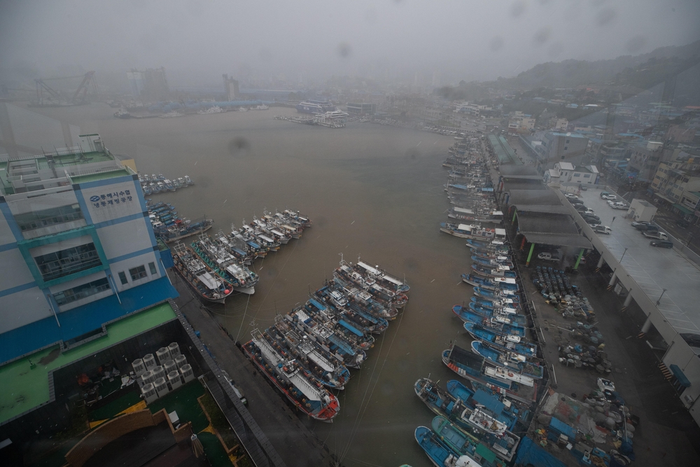 Typhoon Haishen approaches South Korea  / JEON HEON KYUN