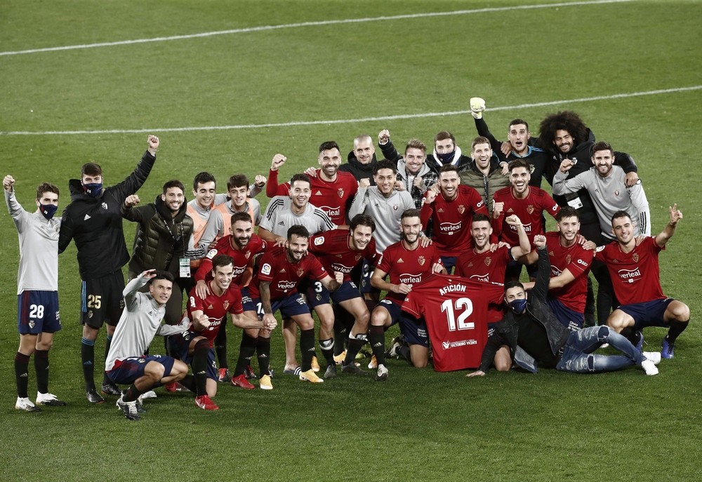 Osasuna celebra la victoria el Athletic | El Día de la Rioja