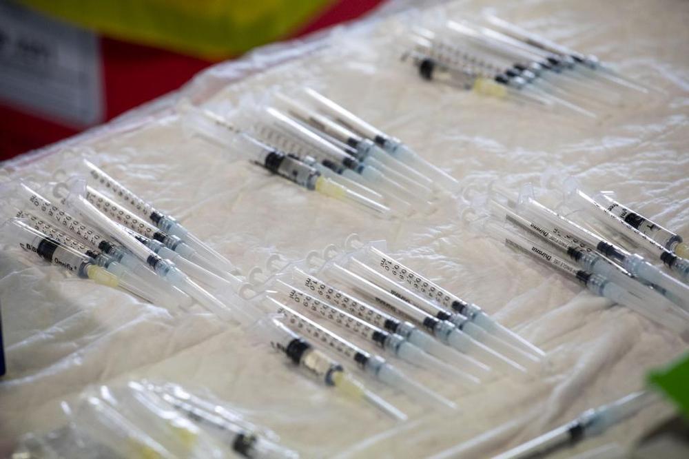 Imagen de jeringuillas para administrar la vacuna frente a la Covid-19.