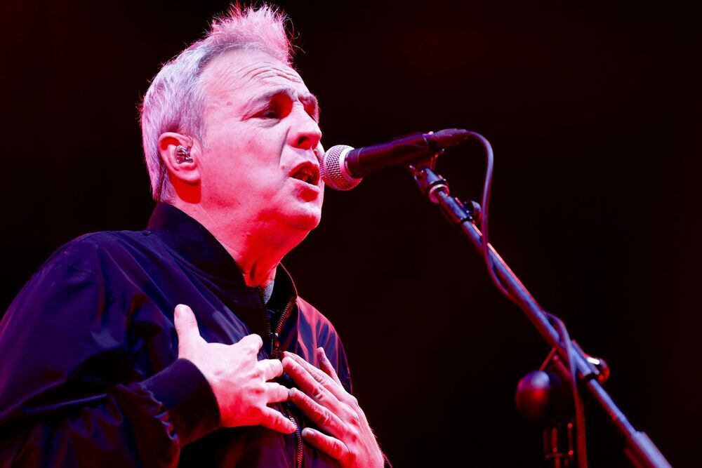 David Summers, vocalista y líder del grupo, este lunes en Logroño.