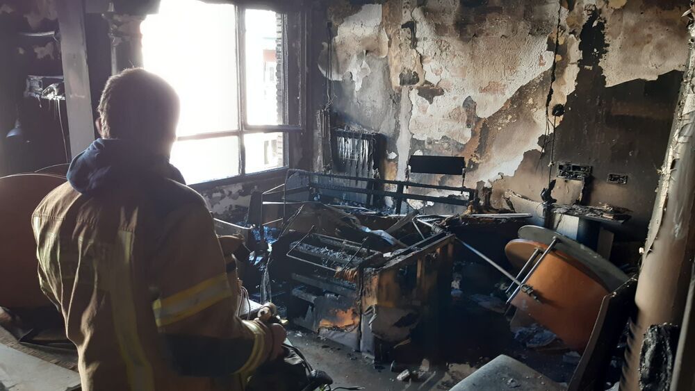 Incendio en la calle Labradores de Logroño sin heridos