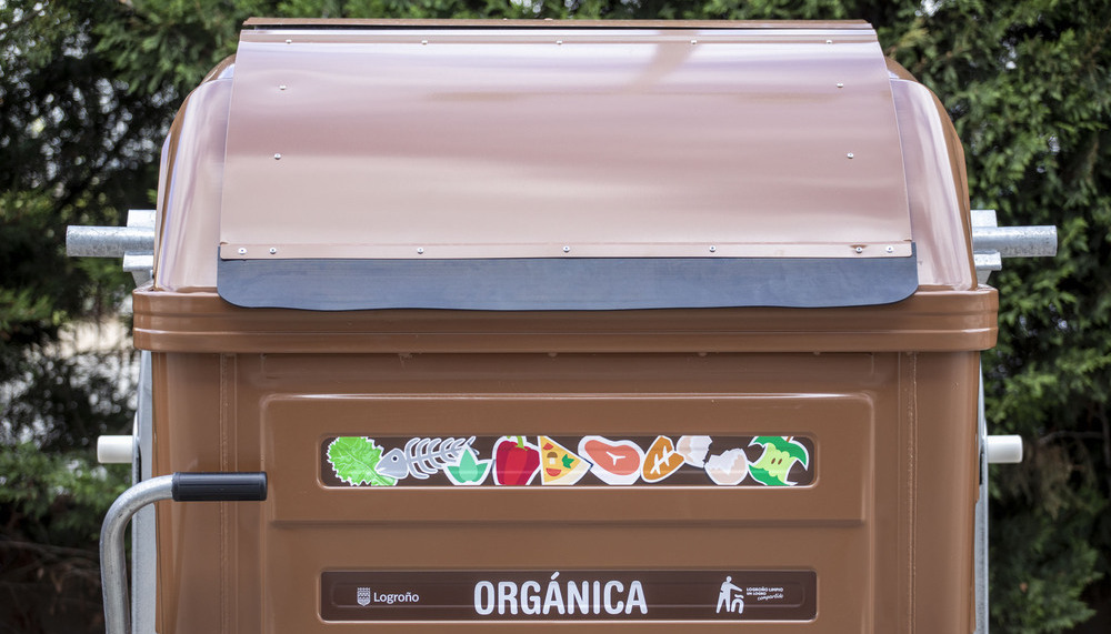 Logroño repartirá cubos a los vecinos del centro para la basura orgánica