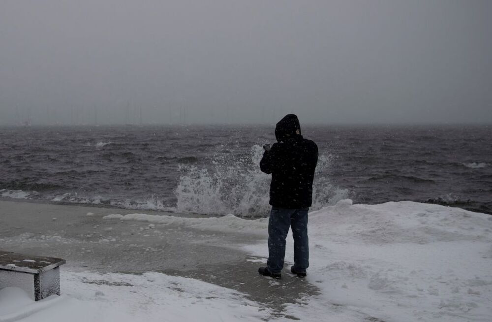 Winter Storm in Boston  / CJ GUNTHER