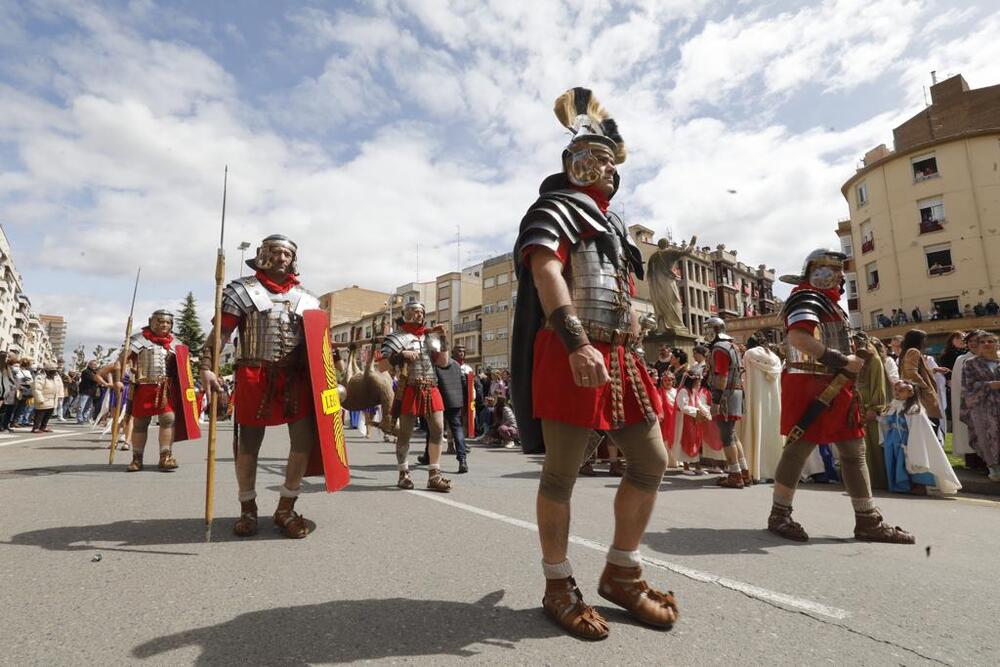 Imagen del desfile de Mercaforum en Calahorra