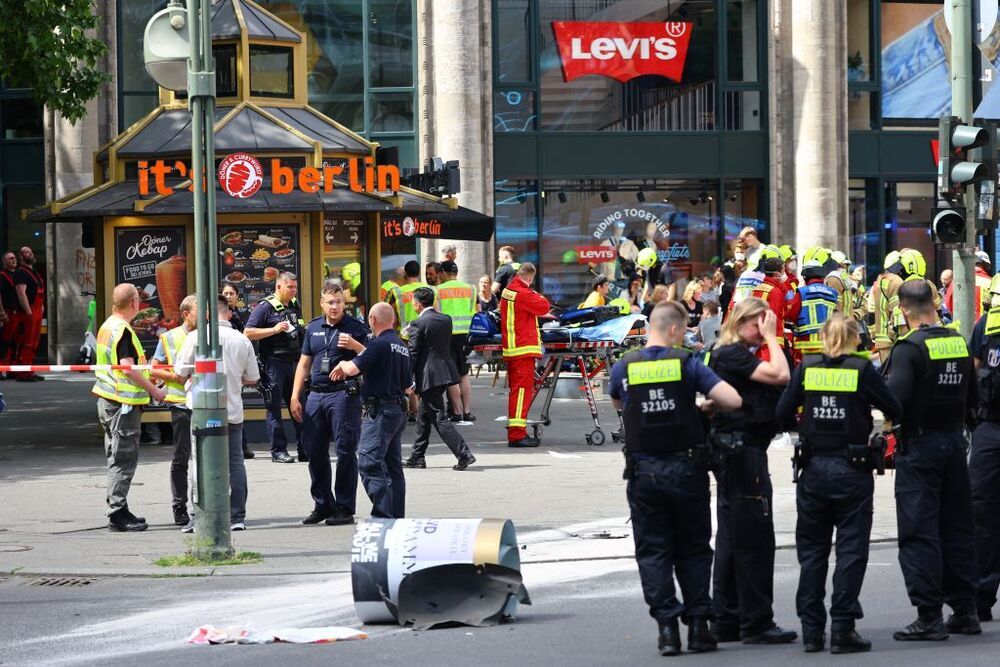 Un muerto y varios heridos por un atropello múltiple en Berlín