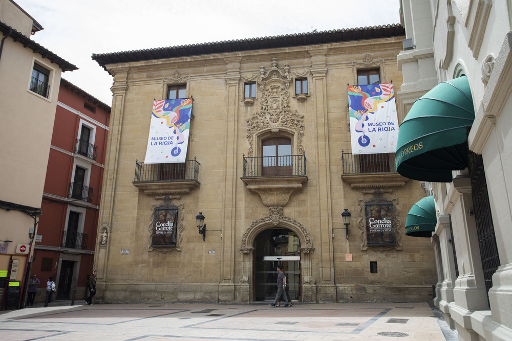 Exterior del Museo de La Rioja, en una imagen de archivo.