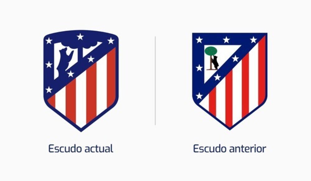 El Atlético de Madrid recuperará su antiguo escudo