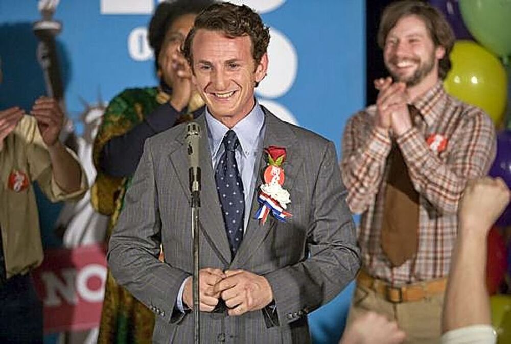 Sean Penn se mete en la piel del político Harvey Milk.