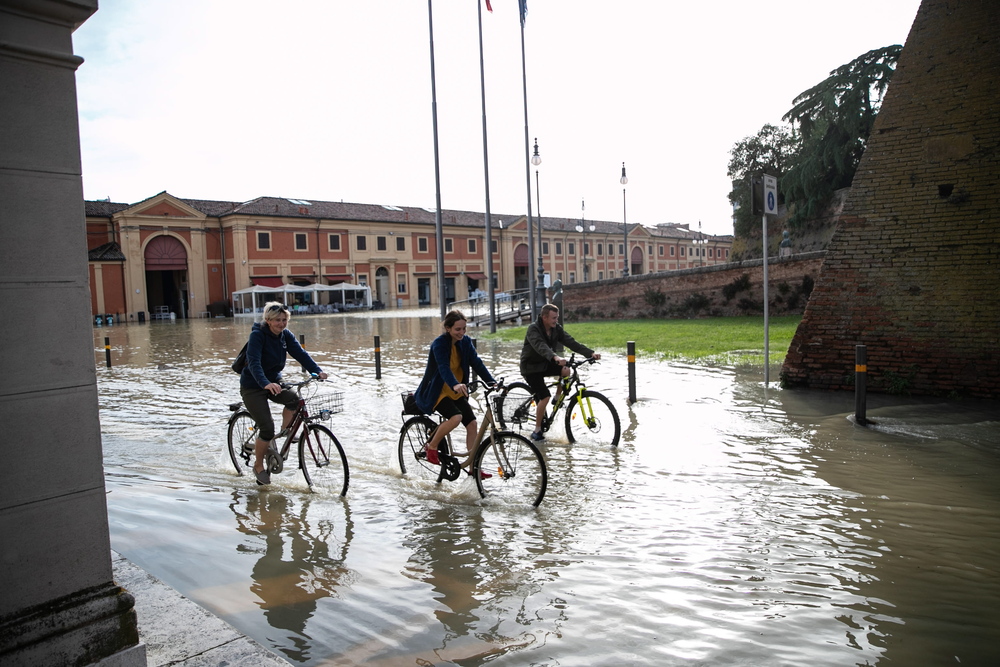 Heavy floods hit drought-struck Emilia-Romagna, Italy  / EMANUELE VALERI