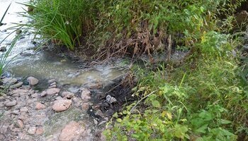 Una sanción por el vertido de aguas residuales en Nájera