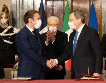 Francia e Italia fortalecen sus relaciones bilaterales