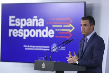 Sánchez anuncia un plan anticrisis de 9.000 millones de euros