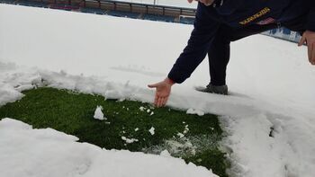 Dux Logroño y Osasuna posponen su cita debido a la nieve