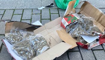 Un policía en prácticas intercepta 3.250 gramos de marihuana