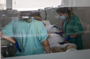 El covid mantiene a 25 personas en los hospitales riojanos