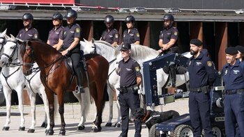 300 policías nacionales velarán por la seguridad en San Mateo