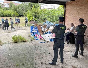 La Guardia Civil investiga como homicidio el caso de Entrena