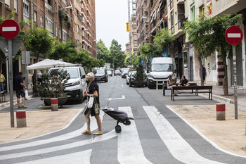 Iniciadas las obras de un nuevo paso peatonal en Pérez Galdós