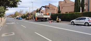 Logroño inicia la campaña de asfaltado en avenida de Madrid
