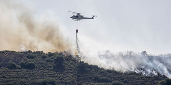 Controlado el incendio en Fuenmayor tras arrasar 10 hectáreas