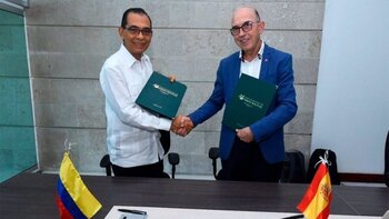 UR firma convenio con la universidad colombiana Simón Bolívar