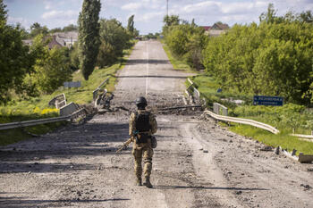 Ucrania detiene a un supuesto francotirador del FSB