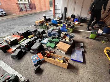 La Guardia Civil recupera en un garaje objetos robados