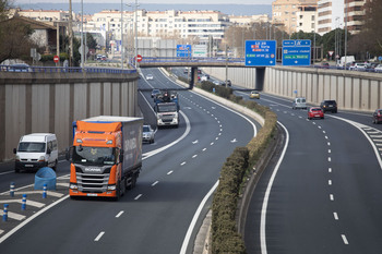 Campaña especial de control de camiones y autobuses en Logroño