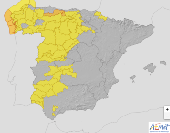 La Ibérica riojana, en aviso amarillo por vientos