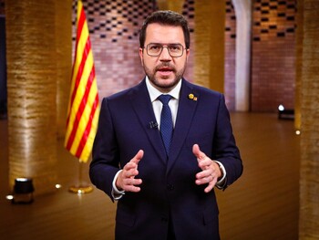 Aragonès fija 2024 como el año de negociación de un referéndum