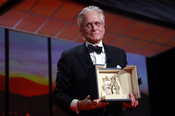 Michael Douglas recibe la Palma de Honor del Festival de Cannes