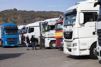 La huelga del transporte de mercancías sigue adelante