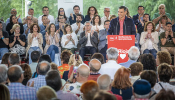 Sánchez anuncia la inclusión del tren riojano en la red básica