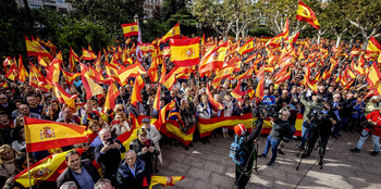 Miles de riojanos dicen no a la amnistía pactada por Sánchez