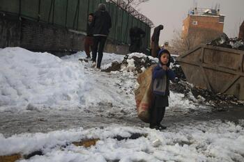 Al menos 70 fallecidos por la ola de frío en Afganistán