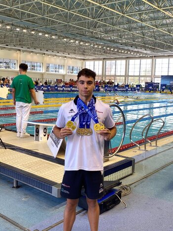 El nadador riojano Iván Martínez va hacia la élite nacional