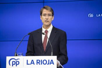 Capellán registra su candidatura a presidir el PP de La Rioja