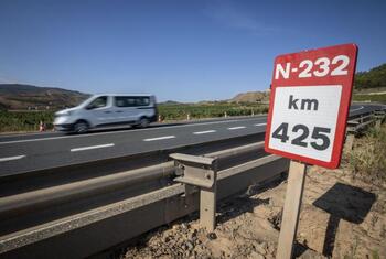 La N-232 será carretera dos más uno en un tramo riojabajeño