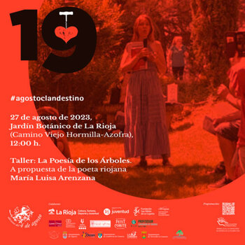 El Jardín Botánico de La Rioja acogerá un taller de poesía
