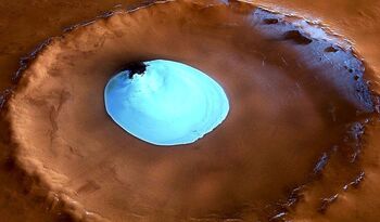 La esperanza hídrica de Marte
