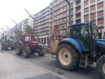 Los tractores vuelven a la Gran Vía