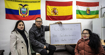 Las regulaciones de extranjería impiden la huida desde Ecuador