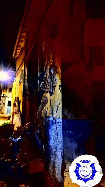 Otro derrumbe de fachada en el casco antiguo de Calahorra